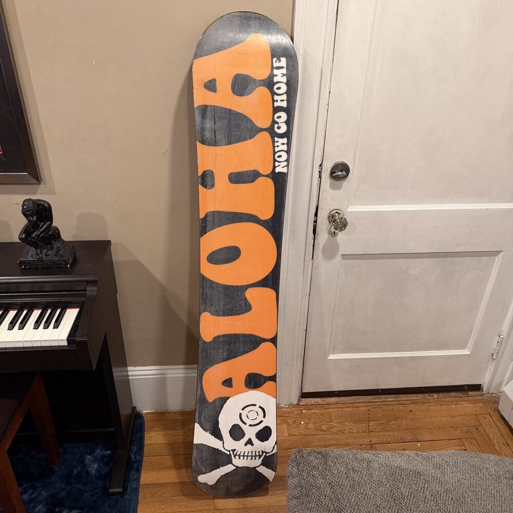 RARE NITRO MISFIT 158 CM Snowboard Aloha skull graphic